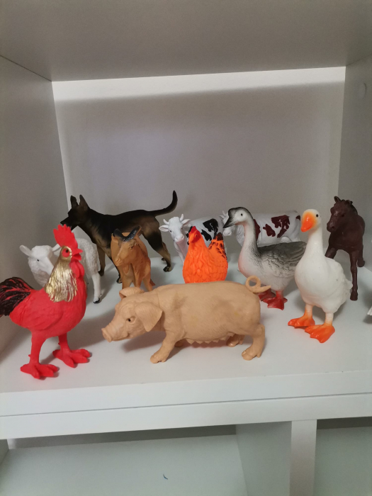 Set 11 Animale de la Ferma Figurine Animale Domestice [2]