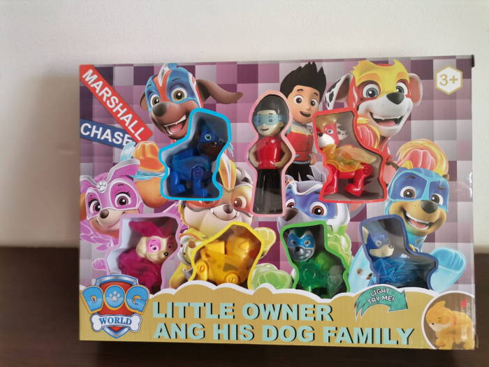 Set 7 Figurine Patrula Catelusilor cu Lumini si Ryder [5]
