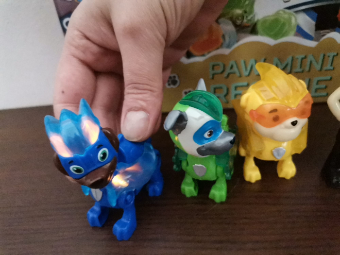 Set 7 Figurine Patrula Catelusilor cu Lumini si Ryder [3]