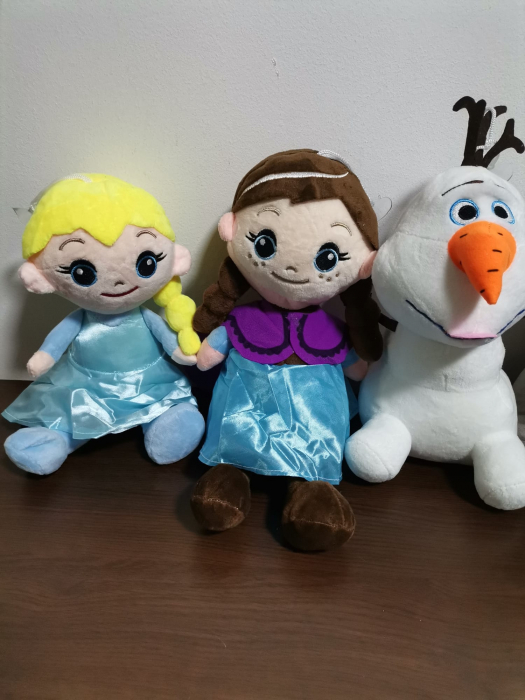 Plus Frozen Set 5 Jucarii de Plus Ana Elsa Olaf Kristoff  Sven [3]