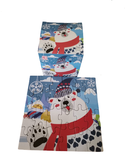 Set 4 mini puzzle educative 96 de piese [2]