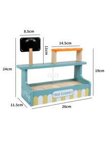 Stand din Lemn pentru Inghetata – 12 Piese Kabi [6]