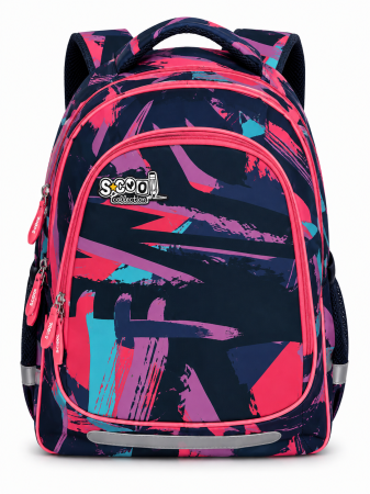 Accesorii de Scoala - Ghiozdan Anatomic Light Stripes, 41x28x17 cm, S-Cool