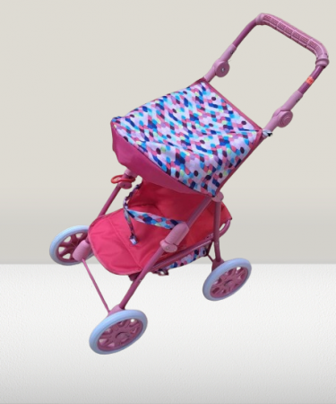 Carucior papusi - Carucior de Papusi Sport cu maner reglabil cadru metalic