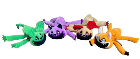 Jucarii din Plus - Mascote din Plus(3 ani +) - Set 4 Jucarii din Plus Cat Nap 20 cm
