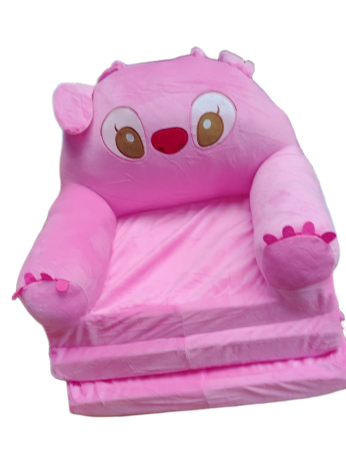 Fotoliu din Plu Extensibil Stitch Angel Roz pentru Copii, 3 Placi, 120 cm [1]