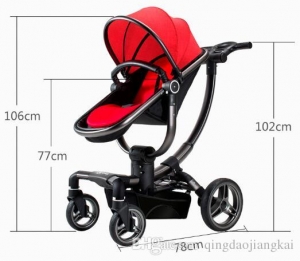 Carucioare nou nascuti - Carucior copii Transformabil 2 in 1 rotativ  360' Baby Care