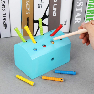 Joc Magnetic din Lemn de Pescuit Vermisori [4]
