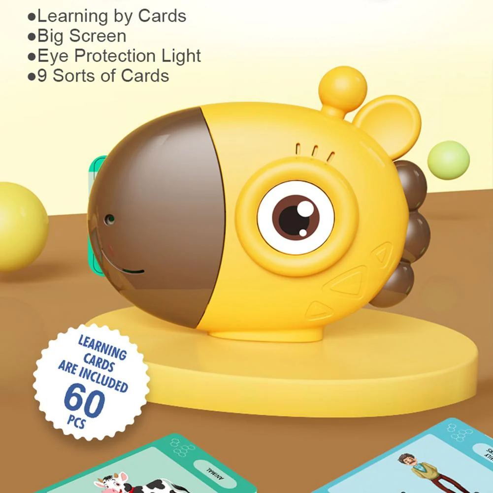 Joc educativ invatam Limba Engleza Cititor de Carduri Girafa [3]