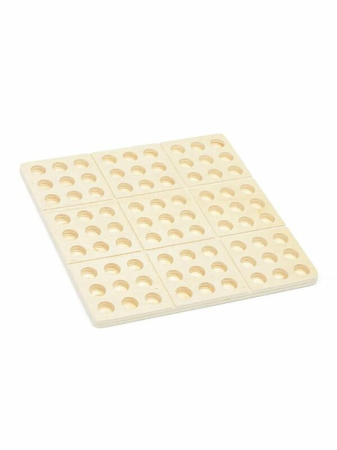 Joc Sudoku din Lemn 15x15 cm, Puzzle Logic pentru Toate Varstele [4]