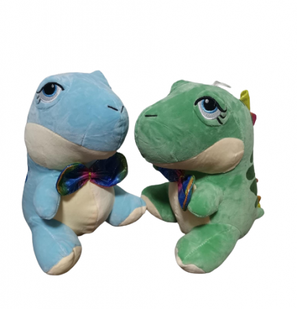Set 2 Dinozauri Din Plus Dino cu Coama Tepoasa Multicolora [1]