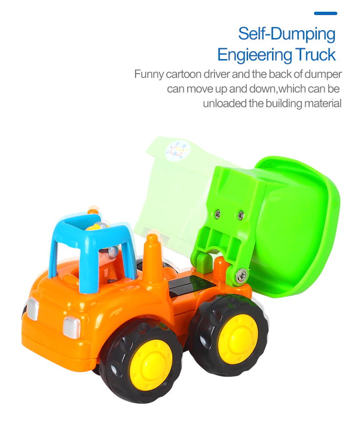 Set 4 Masinute de Constructie  Hola toys [3]