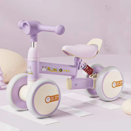 Bicicleta de echilibru Mov pentru copii Ride-On cu roti EVA – ABS rezistent si cadru cu amortizare [1]