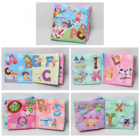 Set 3 Carti senzoriale Bebe Prima Mea Carte Bebe Material Textil [3]