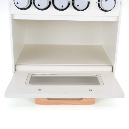 Bucatarie Jucarie Little Chef Lemn  cu Cuptor si Accesorii [3]