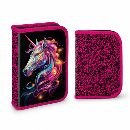 Accesorii de Scoala - Penar Echipat Unicorn, 32 Piese, 1 Fermoar, S-Cool