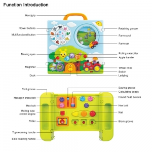 Centru de activitatii Masuta 6 in 1 Hola [5]