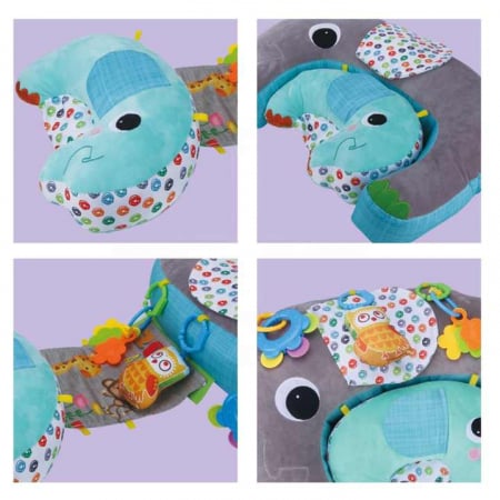 Perna Multifunctionala pentru Bebelusi 5 in 1 – Alaptare, Joaca si Suport [2]