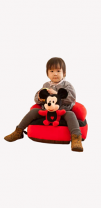 Fotoliu  plus Bebe cu spatar  sit up  Mickey sau Minnie Mouse [1]