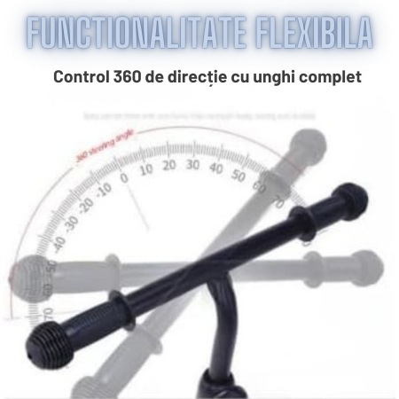 Bicicleta Echilibru Fara Pedale Negru, Roti Multicolore EVA, 2-5 Ani [1]