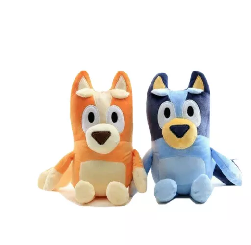Jucarii din Plus - Mascote din Plus(3 ani +) - Set 2 Jucarii de Plus Bluey & Bingo Jumbo – 80 cm