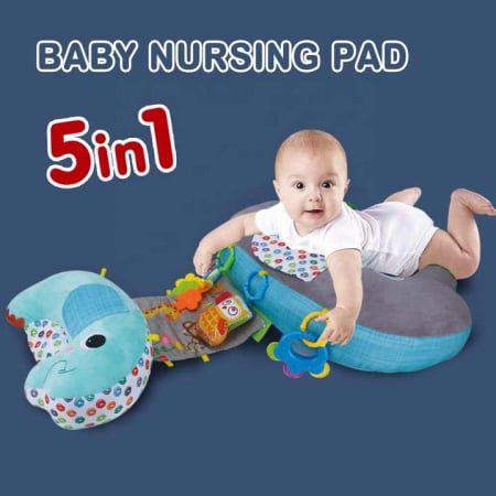 Perna Multifunctionala pentru Bebelusi 5 in 1 – Alaptare, Joaca si Suport [8]