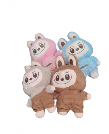 Jucarii din Plus - Mascote din Plus(3 ani +) - Set 4 Jucarii Plus LaBubu – 20 cm