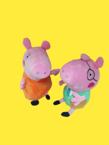 Jucarii de Plus Purcelusa Peppa Pig set 4 buc [3]
