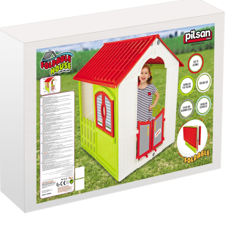 Casuta de Gradina Pliabila Pilsan pentru Copii, Plastic Rezistent [1]