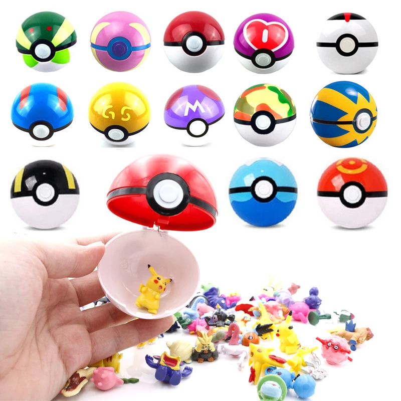 Set 15 Bile Pokemon Pokeball Pokemonii [1]