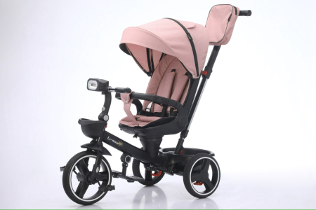 Triciclete - Tricicleta Reversibila Evolutiva SL06, Sunet si Lumini, Roz
