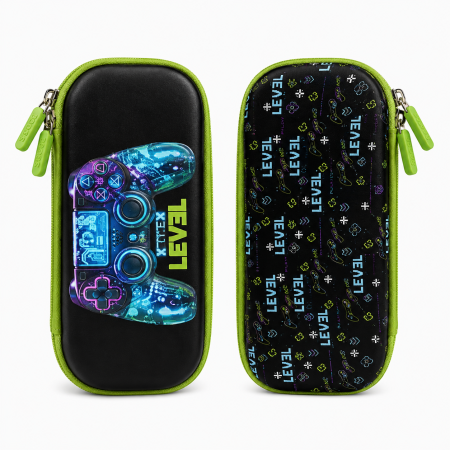 Accesorii de Scoala - Penar Neechipat 3D Next Level, Gaming, 1 Fermoar, S-Cool