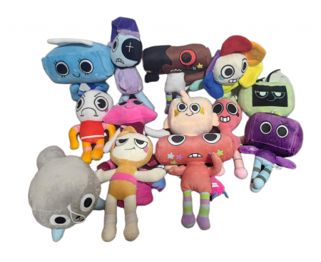 Jucarii din Plus - Mascote din Plus(3 ani +) - Set 13 Jucarii Plus Dandy’s World – 20-28 cm