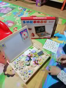 Tabla de Scris din Lemn 2 in 1 [6]