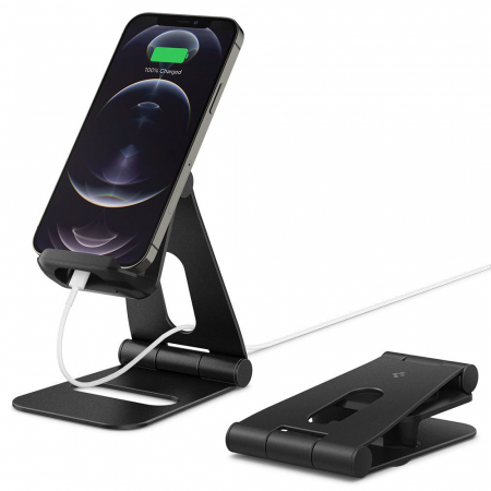 Suporturi Telefoane  Laptop - Suport de birou Compatibil Telefon și tabletă - Negru