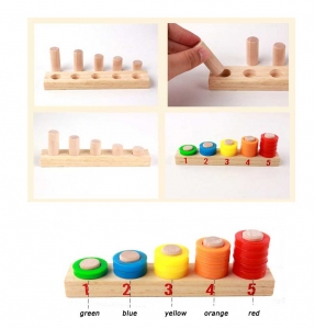 Tabla Educativa 3 in 1 Lemn Cifre si Operatii Matematice [5]