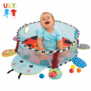 Saltea activitati bebe si centru de joaca cu bile 3 in 1 [3]