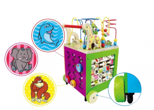 Antepremergator Lemn Montessori Zoo Jumbo [3]