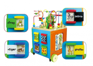 Antepremergator Lemn Montessori Zoo Jumbo [6]