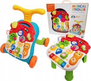 Antepremergator copii 3 in 1 Musical Stroller [3]