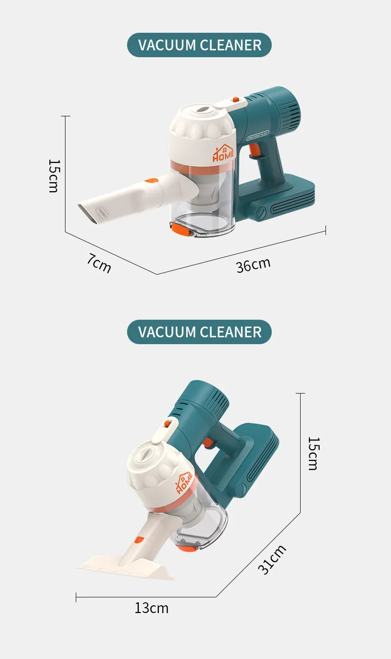 Aspirator Vertical pentru Copii 3 in 1 Lumini si Sunete [7]