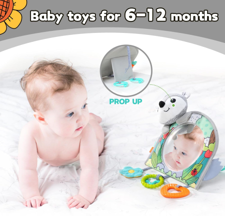 Jucarie Auto pentru Bebelusi – Centru de Activitati cu Oglinda si Dentitie [2]