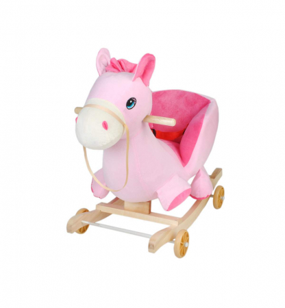 REDUCERI - Balansoar muzical din plus Unicorn Roz 2 in 1