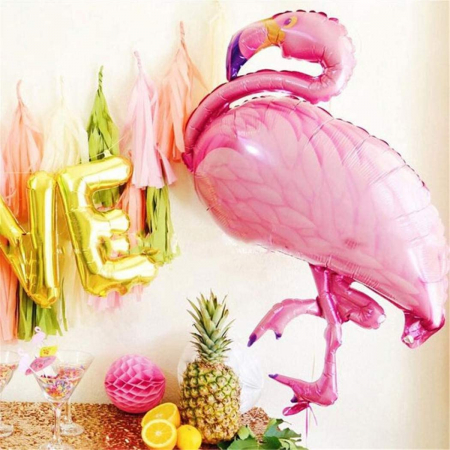 Cadouri - Articole de sezon - Balon Petrecere in forma de Flamingo
