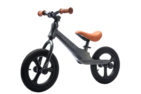 Masinute Biciclete cu si fara pedale - Bicicleta Echilibru 12 Inch, Gri-Maro