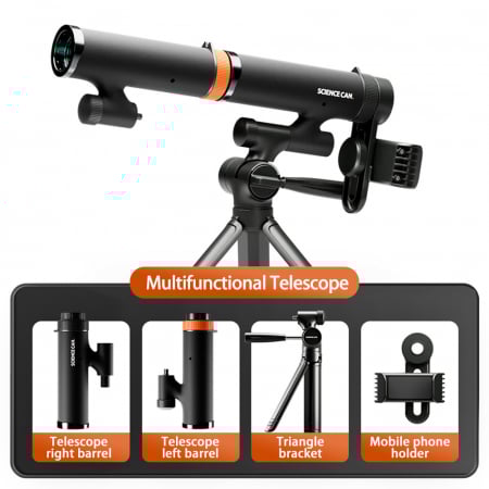 Binoclu Telescop 2 in 1 pentru Copii Science Can [5]