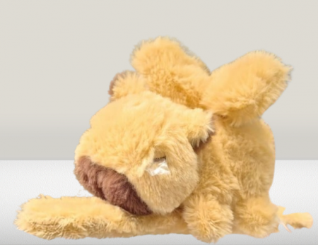 Jucarii din Plus - Mascote din Plus(3 ani +) - Bratara de Plus Capibara cu Aripi Rotative