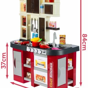 Bucatarie copii Electronica cu apa 58 piese [11]