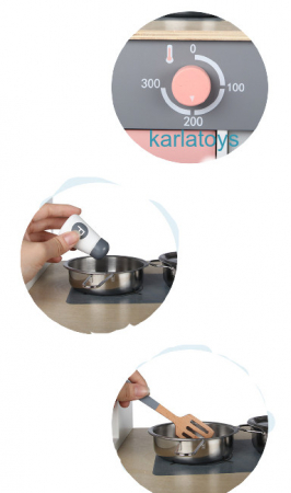 Bucatarie din Lemn Mare Japoneza cu Accesori de gatit [6]