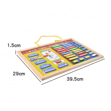 Calendar magnetic, tabla cognitiva [4]